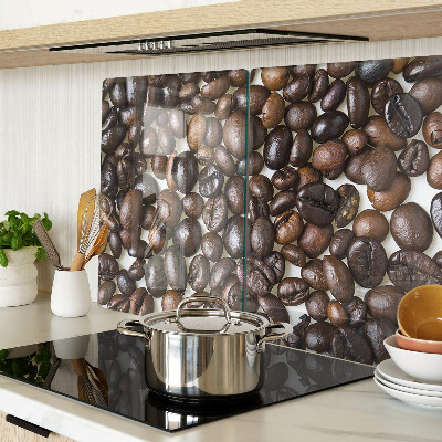 Schneidebrett Kaffeebohnen