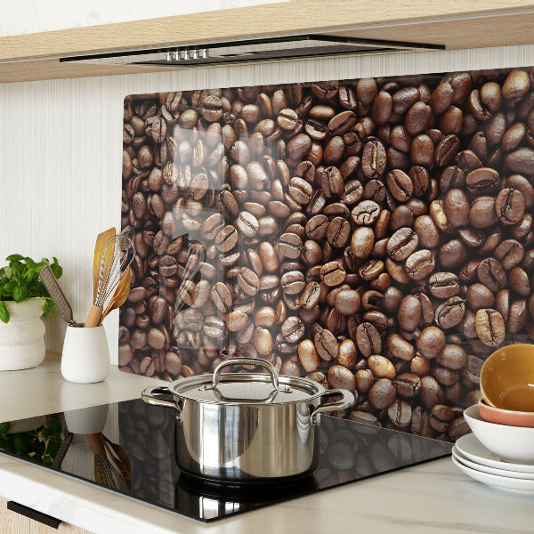 Schneidebrett Kaffeebohnen