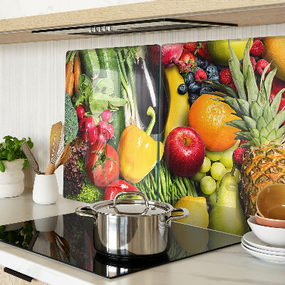 Schneidebrett Obst und Gemüse