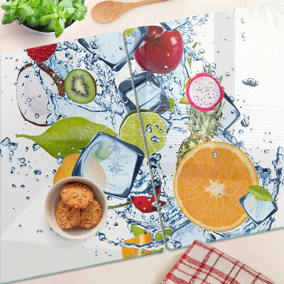 Schneidebrett für Obst und Eis geeignet