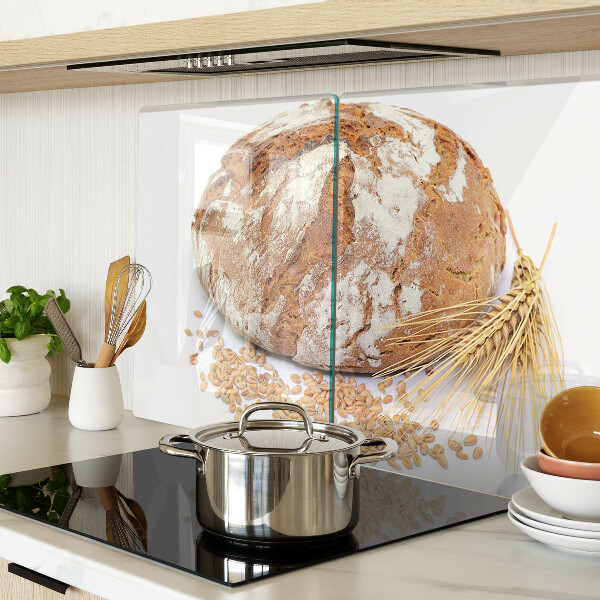 Schneidebrett Brot und Getreide