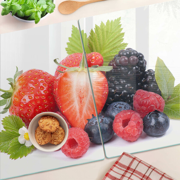 Schneidebrett Waldfrüchte