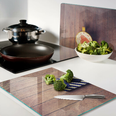 Schneidebrett glas Ein Geschenk mit einem Herz auf einer Tasse