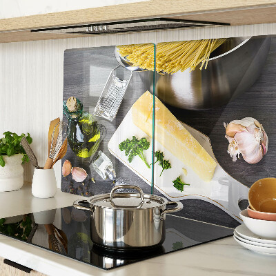 Schneidebrett glas Küchenzubehör und Zutaten