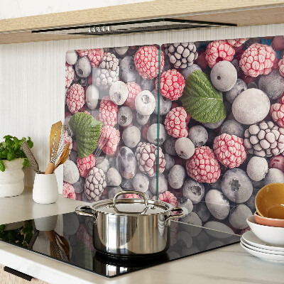 Glas schneidebrett Waldfrüchte