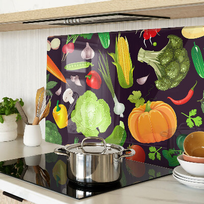 Schneidebrett Glas für Gemüse und Kräuter