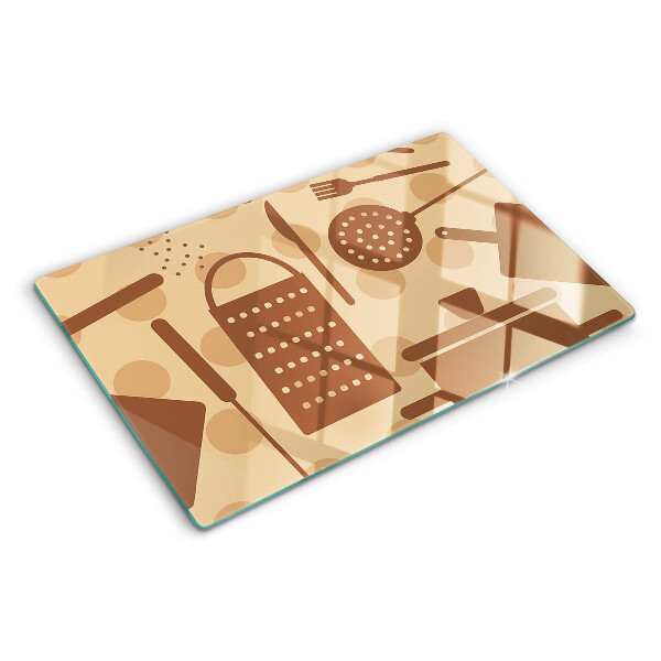 Schneidebrett Küchenaccessoires im Retro-Stil