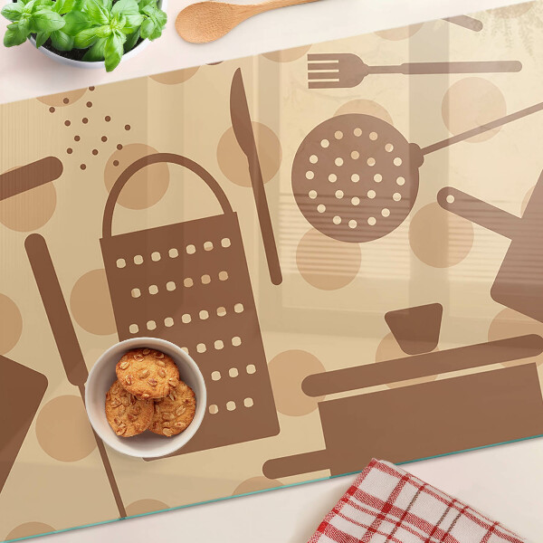 Schneidebrett Küchenaccessoires im Retro-Stil