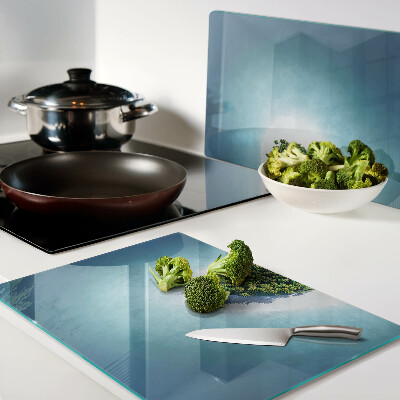 Schneidebrett Insel mit Palmen