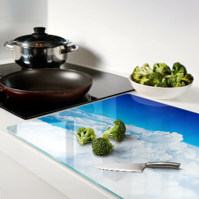 Schneidebrett Himmel mit Wolken