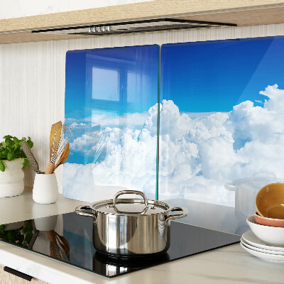 Schneidebrett Himmel mit Wolken