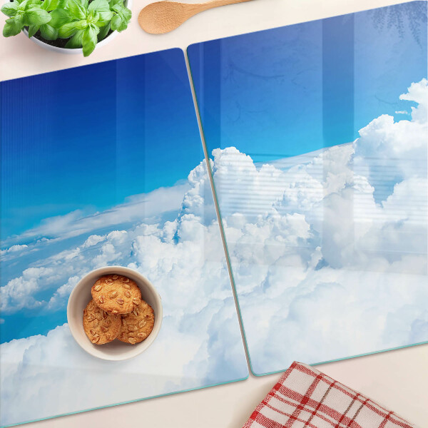 Schneidebrett Himmel mit Wolken