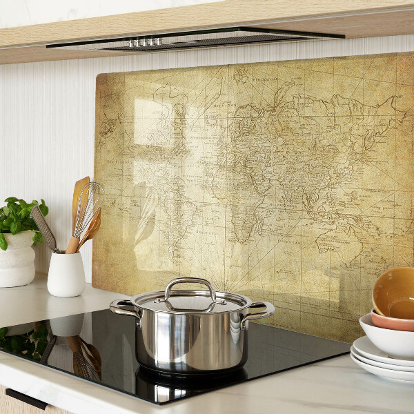 Schneidebrett Karte der alten Welt