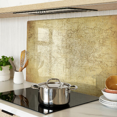 Schneidebrett Karte der alten Welt