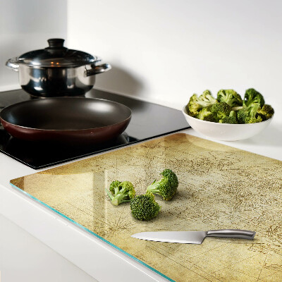 Schneidebrett Karte der alten Welt