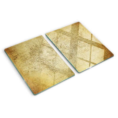 Schneidebrett Karte der alten Welt