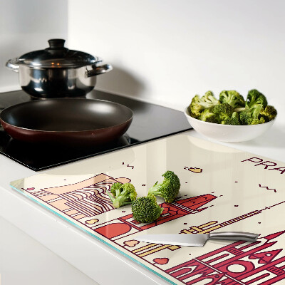 Schneidebrett Prag – Stadtansicht