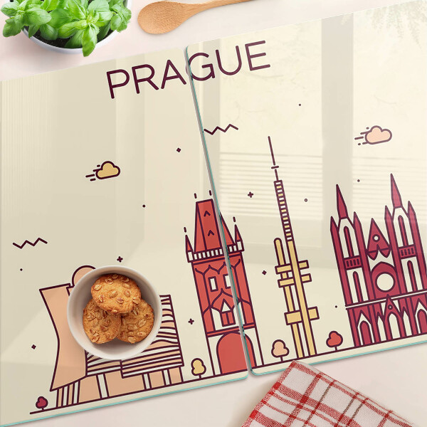 Schneidebrett Prag – Stadtansicht