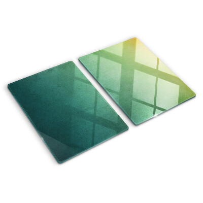 Schneidebrett Gradientenreflexionen im Fenster