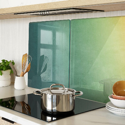 Schneidebrett Gradientenreflexionen im Fenster