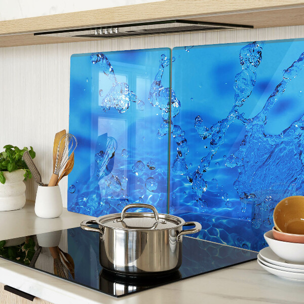 Schneidebrett Wasser- und Luftblasen