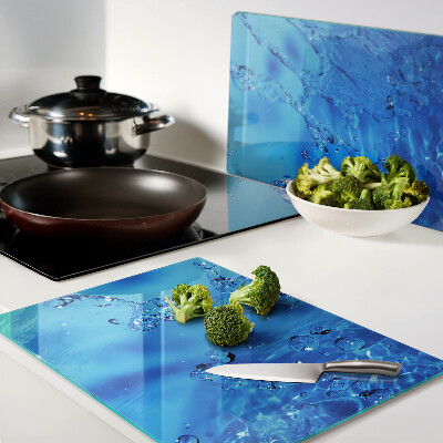 Schneidebrett mit wasser- und luftblasenfestem Finish