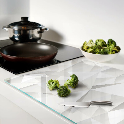 Schneidebrett glas Motive geometrischer Formen