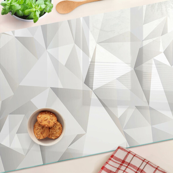 Schneidebrett glas Motive geometrischer Formen