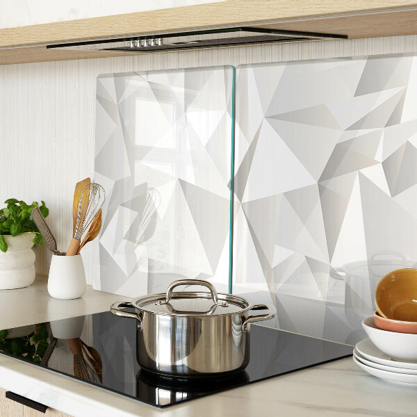 Schneidebrett glas Motive geometrischer Formen