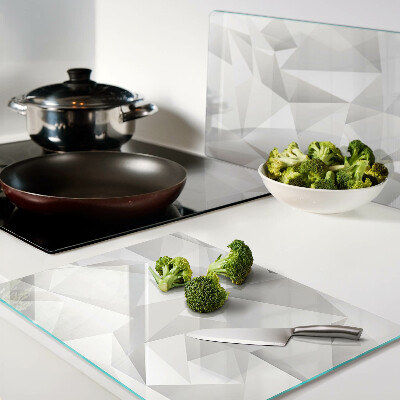 Schneidebrett glas Motive geometrischer Formen