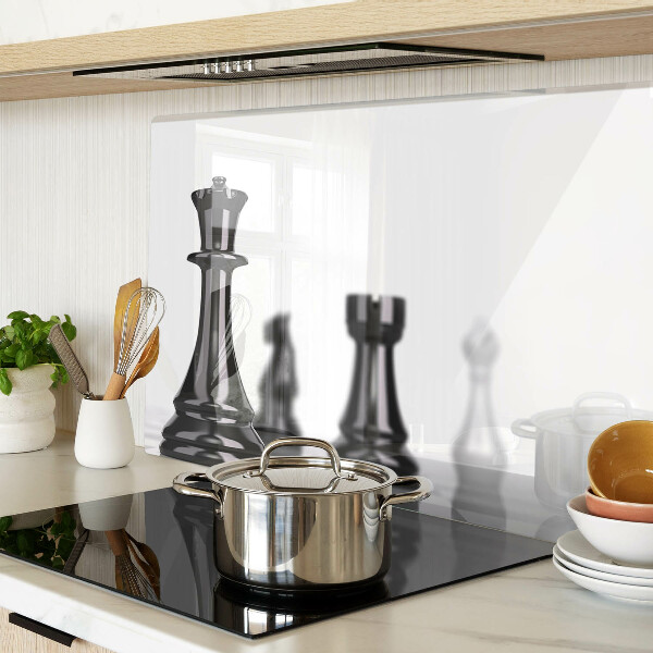 Schneidebrett Schach, König und Turm