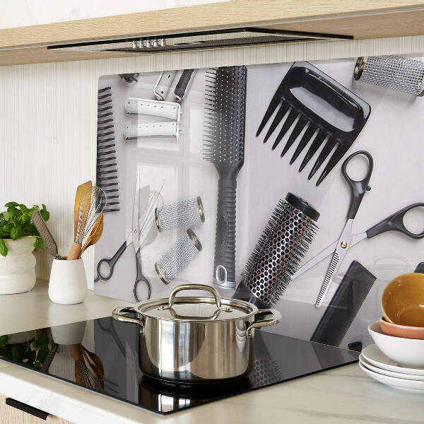 Glas-Schneidebrett für Friseursalon oder Friseurarbeitsplatz