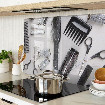 Glas-Schneidebrett für Friseursalon oder Friseurarbeitsplatz