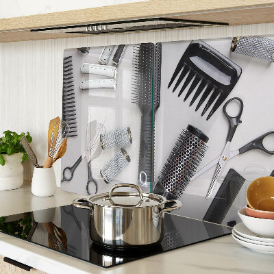 Glas-Schneidebrett für Friseursalon oder Friseurarbeitsplatz