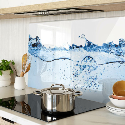 Schneidebrett mit Wasser-Motiv