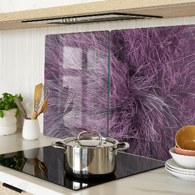 Glas schneidebrett Lila Fell