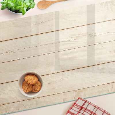 Schneidebrett glas Holzbrett