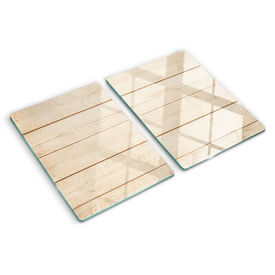 Schneidebrett Glas aus Holz
