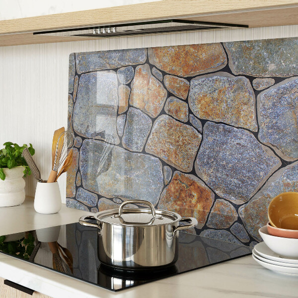 Glas schneidebrett Steinmuster mit Textur