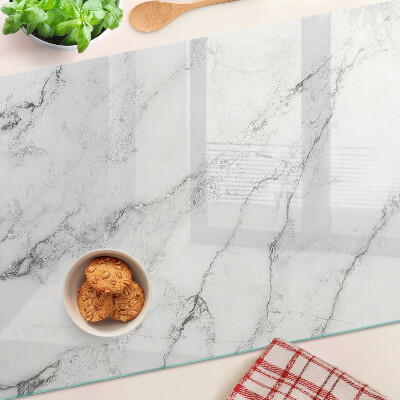 Glas schneidebrett Marmormuster