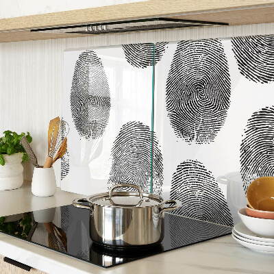 Schneidebrett Fingerabdrücke