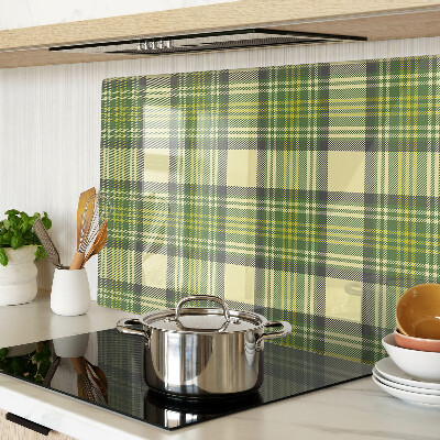 Schneidebrett glas Karomuster