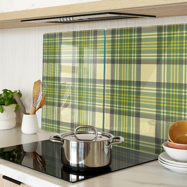 Schneidebrett glas Karomuster