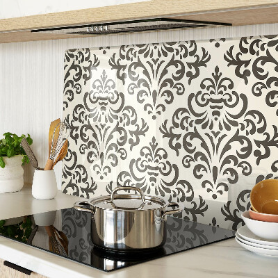 Schneidebrett Pflanzenmuster im Barockstil