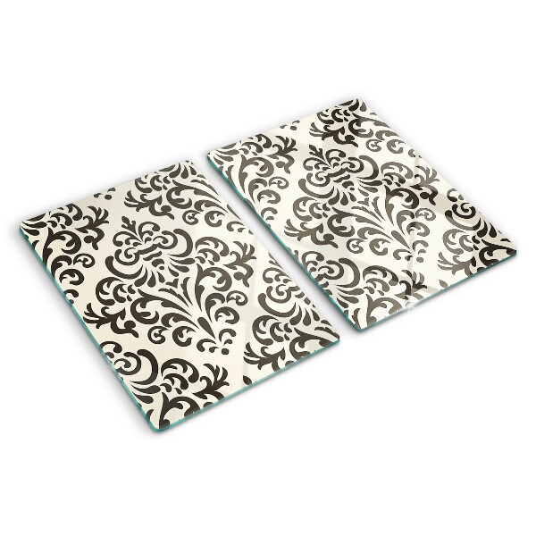 Schneidebrett mit Pflanzenmuster im Barockstil