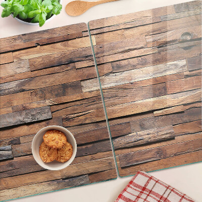 Schneidebrett aus Holz im rustikalen Stil