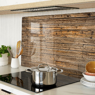 Glas schneidebrett Holzbrett mit einem Fenster