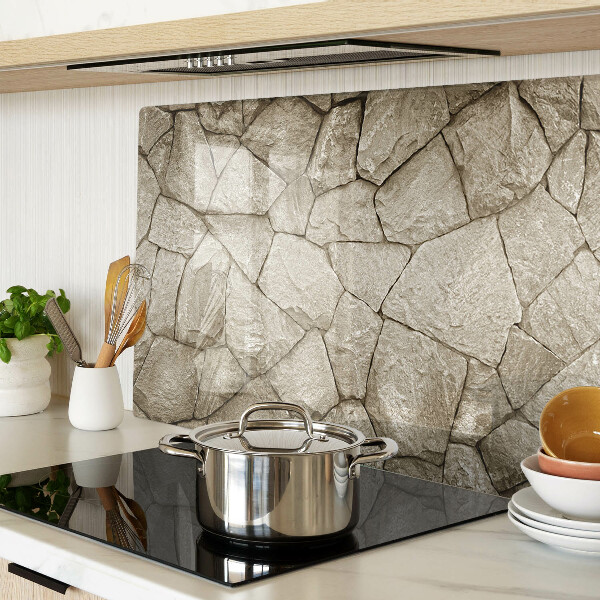 Schneidebrett Steinmosaik in Brauntönen