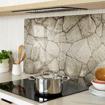 Schneidebrett Steinmosaik in Brauntönen