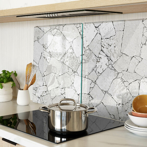 Glas schneidebrett Gerissener Marmor